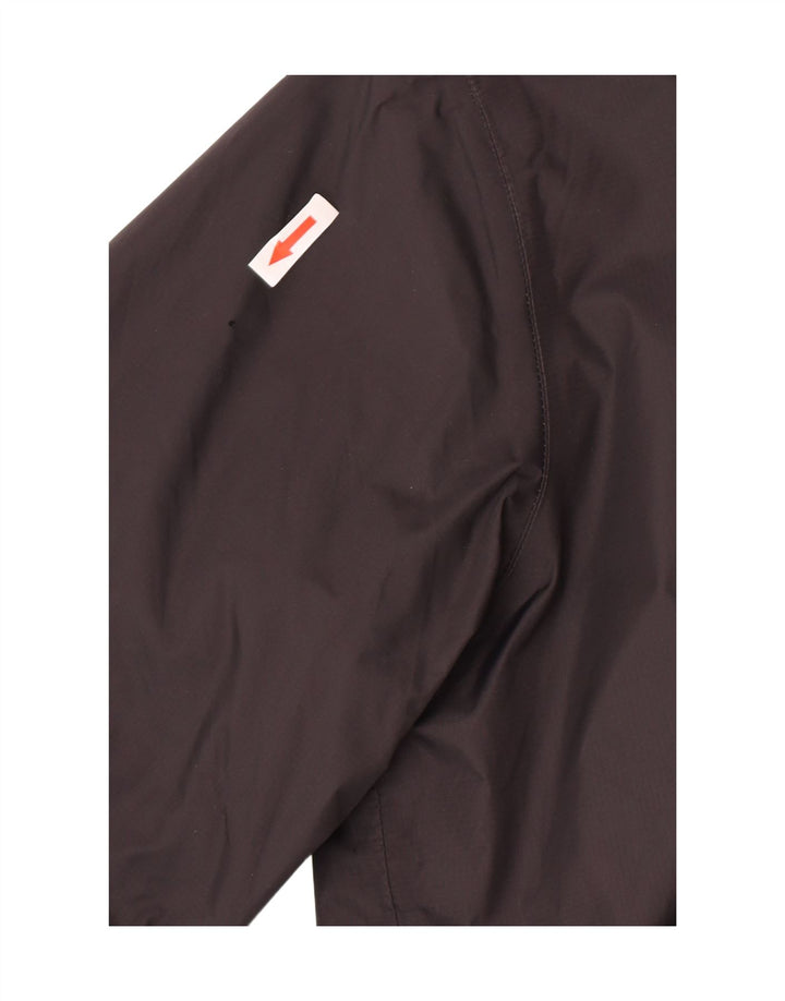 K-Way Boys Hooded Windbreaker Jacket 13-14 Years Black Polyamide