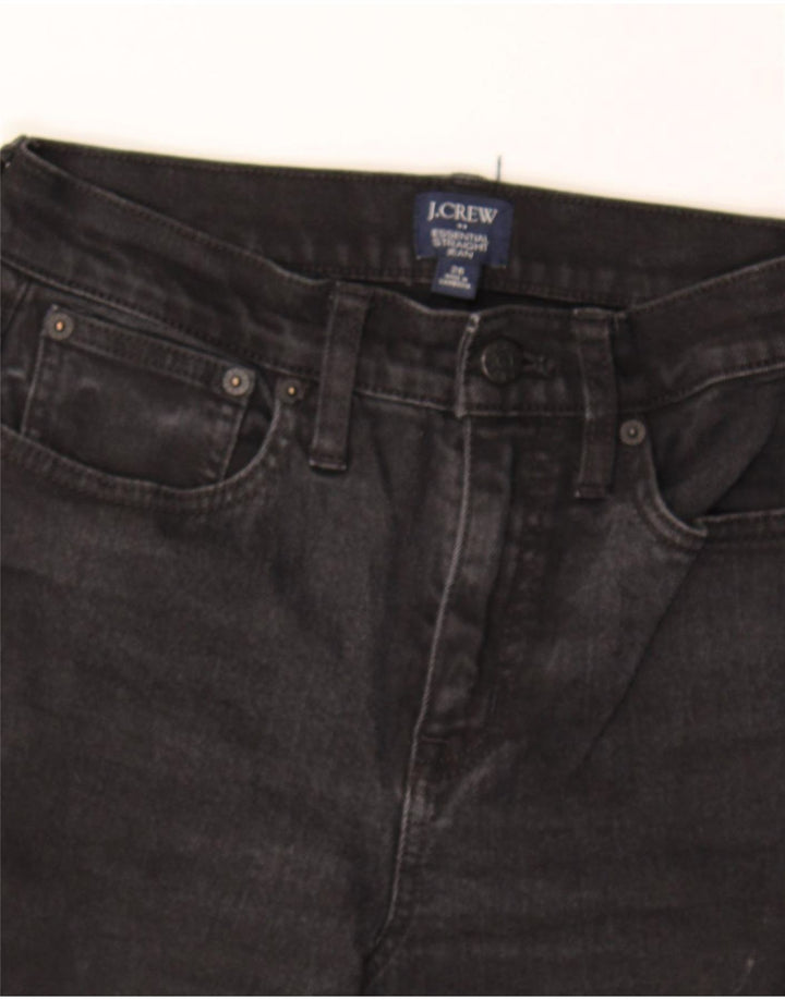 J. CREW Womens Straight Jeans W26 L26 Black Cotton Vintage J. Crew and Second-Hand J. Crew from Messina Hembry 