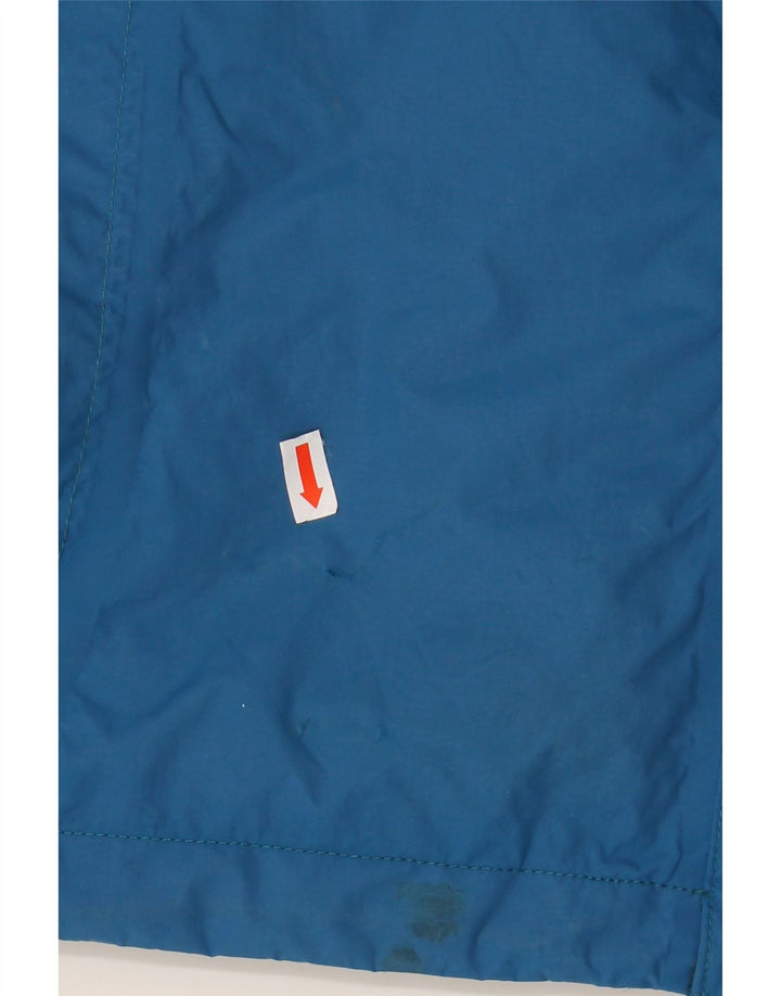 BERGHAUS Womens Rain Jacket UK 16 Large Blue Colourblock Nylon