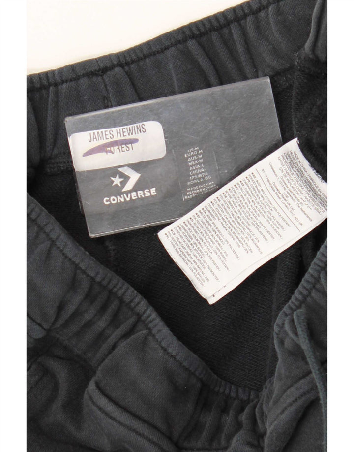 Converse Mens Cargo Tracksuit Trousers Joggers Medium Navy Blue Cotton