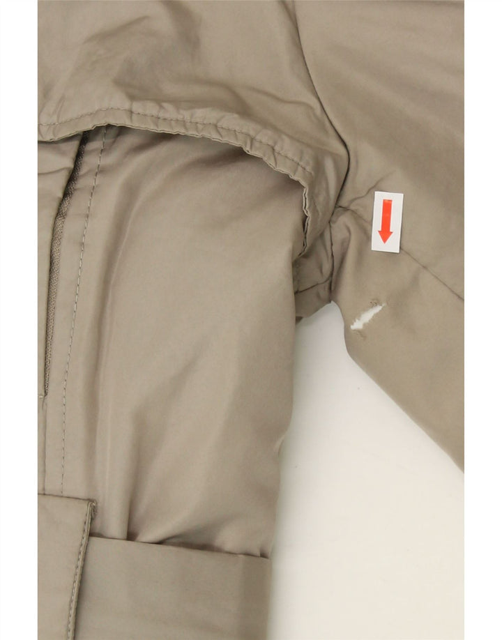 CANADIAN Womens Hooded Windbreaker Coat IT 44 Medium Beige Vintage Canadian and Second-Hand Canadian from Messina Hembry 
