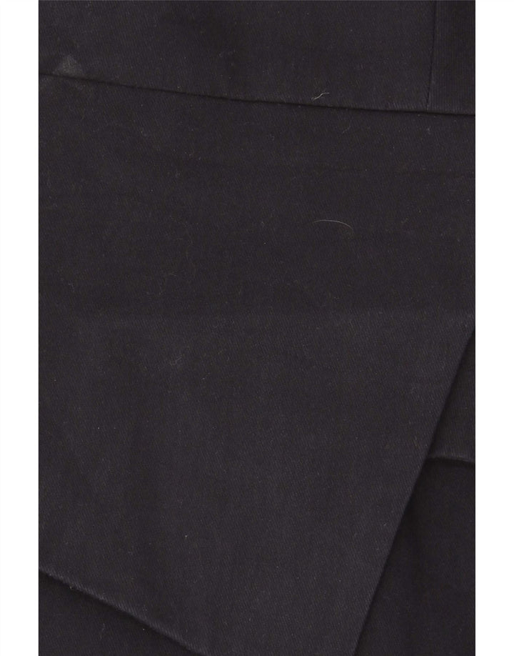 Ted Baker Womens Peplum Dress Size 2 Small Navy Blue Cotton