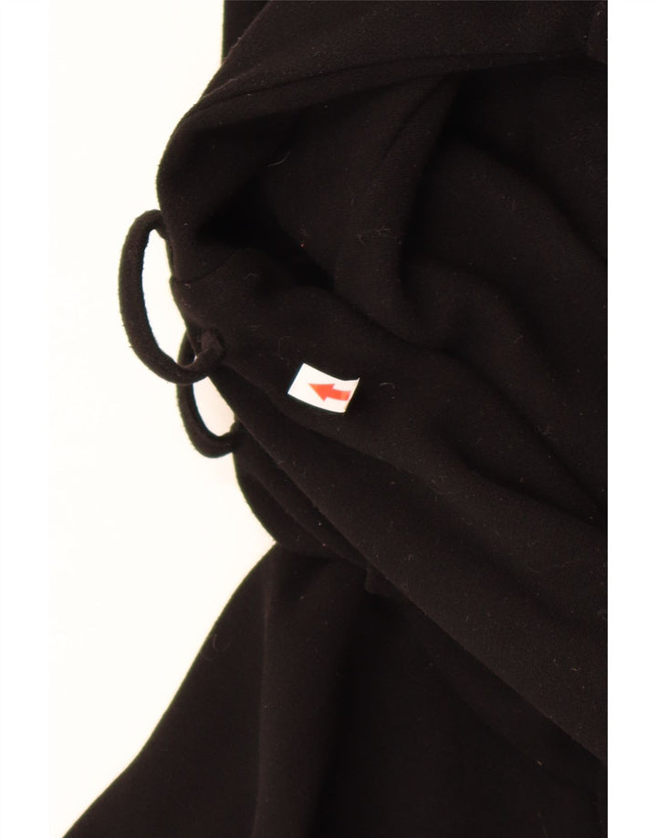 Oasis Womens Open Overcoat UK 10 Small Black Polyester