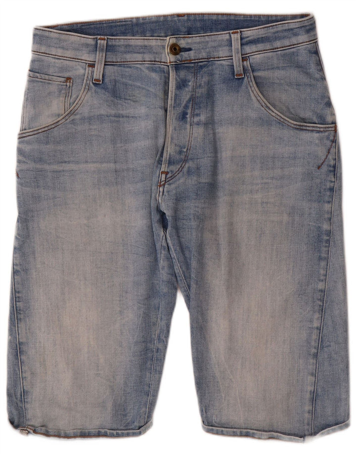 G-Star Herre Denim Shorts W31 Medium Blue Bomuld