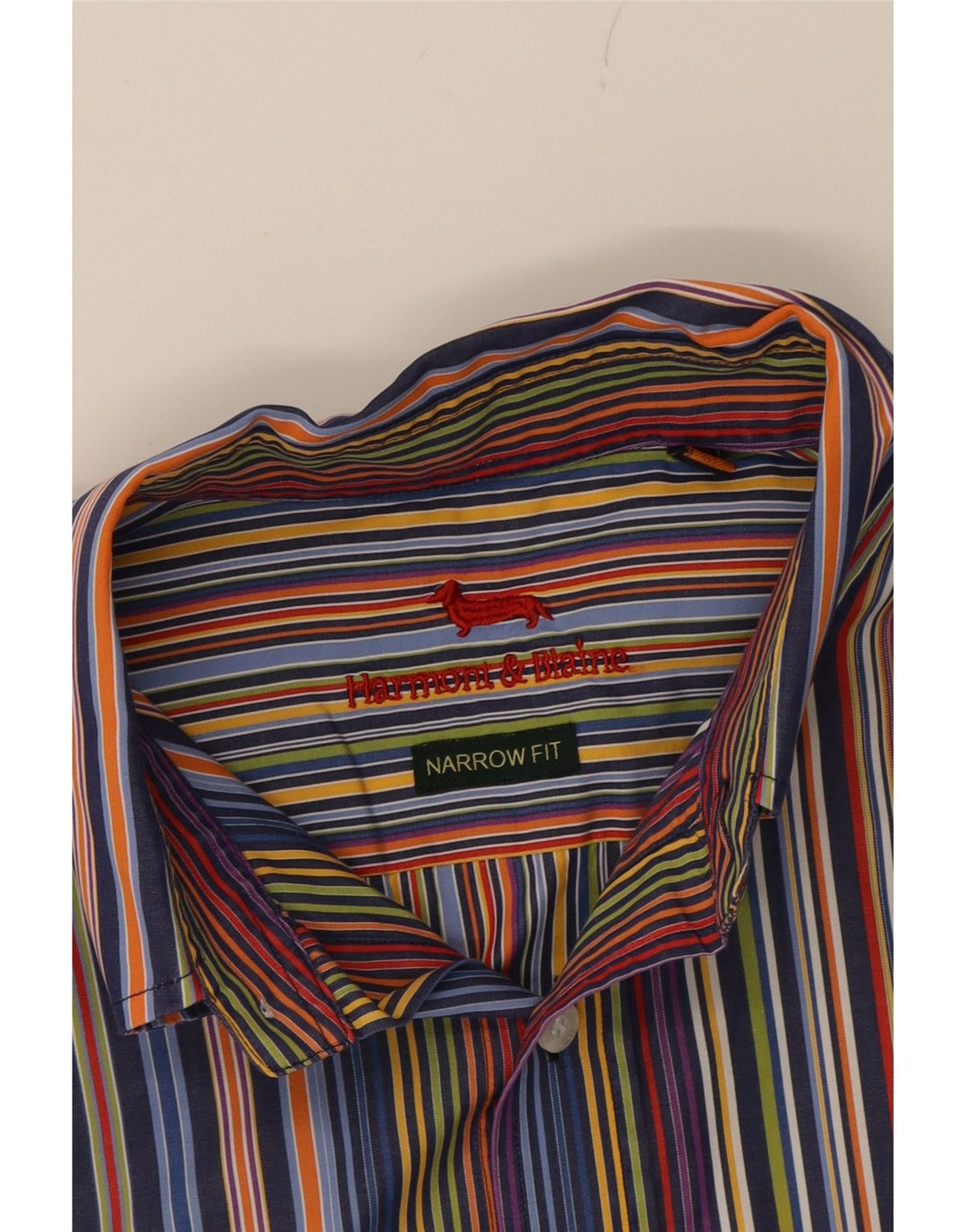 HARMONT & BLAINE Chemise Coupe Étroite Homme Medium Multicolore Classique