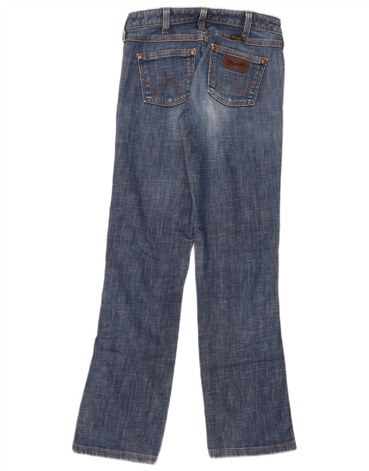 Wrangler Dame Eve Bootcut Jeans W26 L29 Blå Bomuld