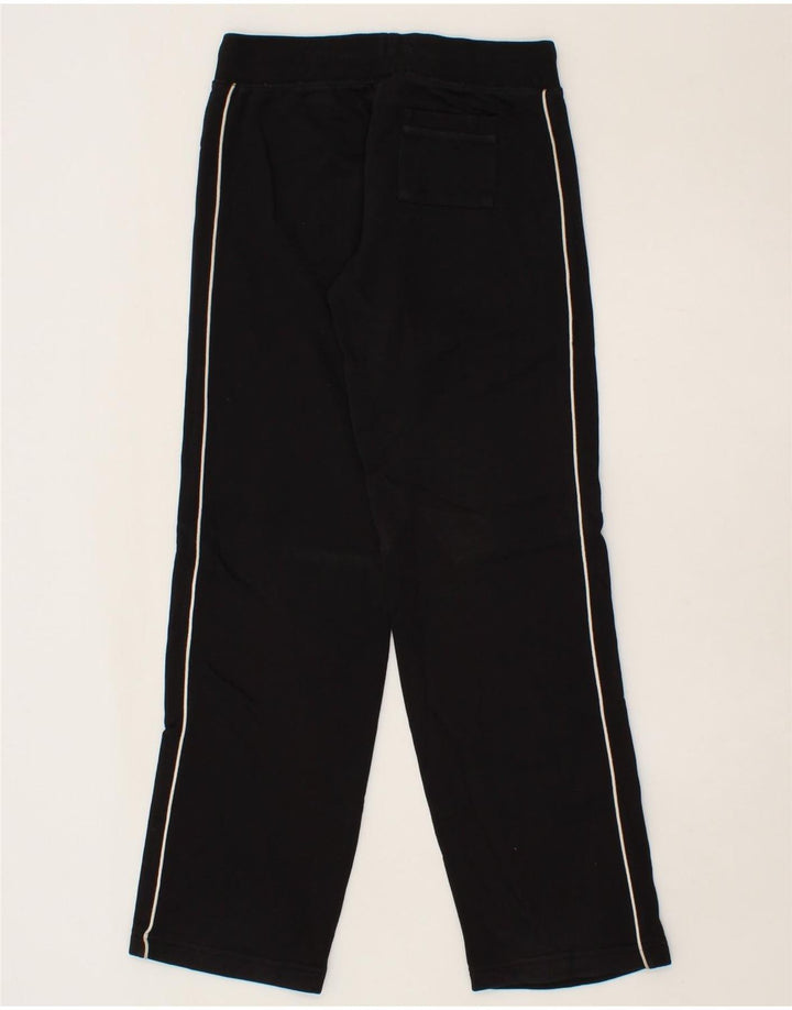 CHAMPION Womens Graphic Tracksuit Trousers UK 14 Medium Black Vintage Champion and Second-Hand Champion from Messina Hembry 