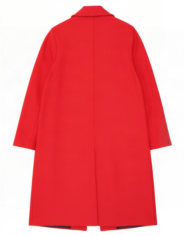 Zara Dame Overfrakke UK 16 Large Red