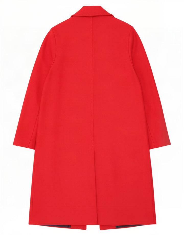 Zara Dame Overfrakke UK 16 Large Red