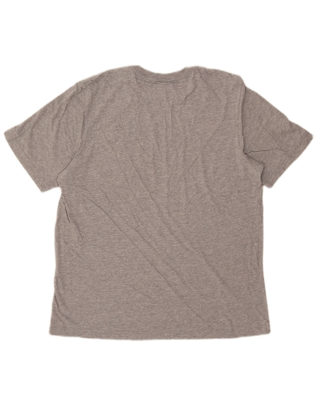 ADIDAS Mens T-Shirt Top Medium Grey Cotton