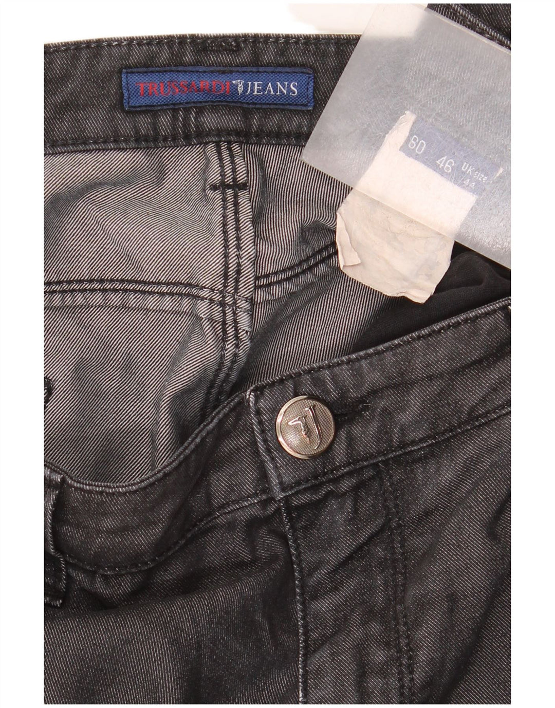 Trussardi Mens Straight Jeans W44 L32 Grey