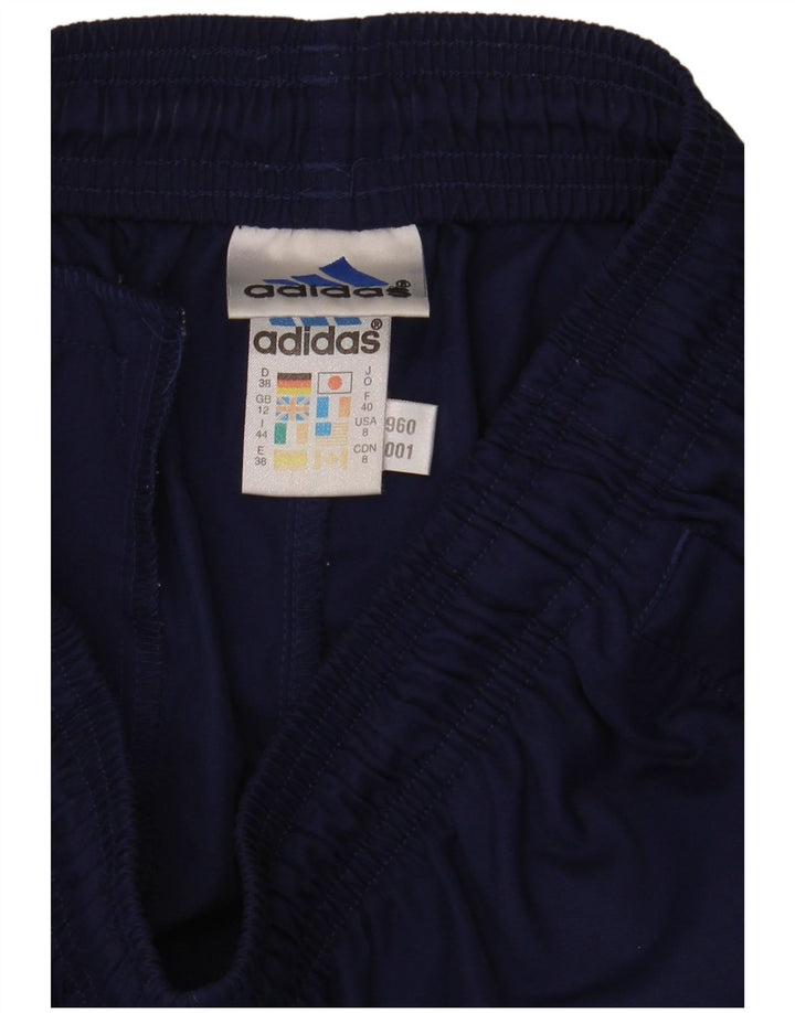 Adidas Dame Sports Shorts UK 12 Medium Navy Blue Polyester