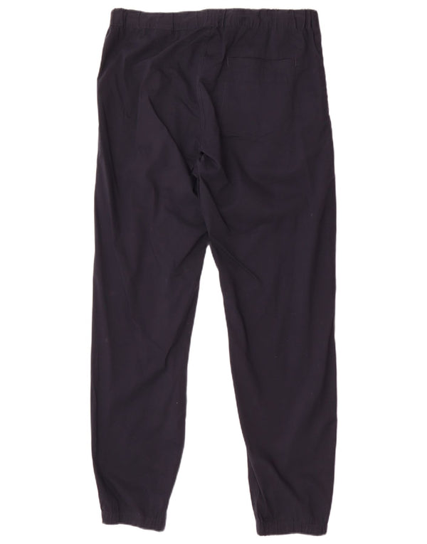 Cos Mens Joggers Trousers Medium W32 L29 Navy Blue Cotton