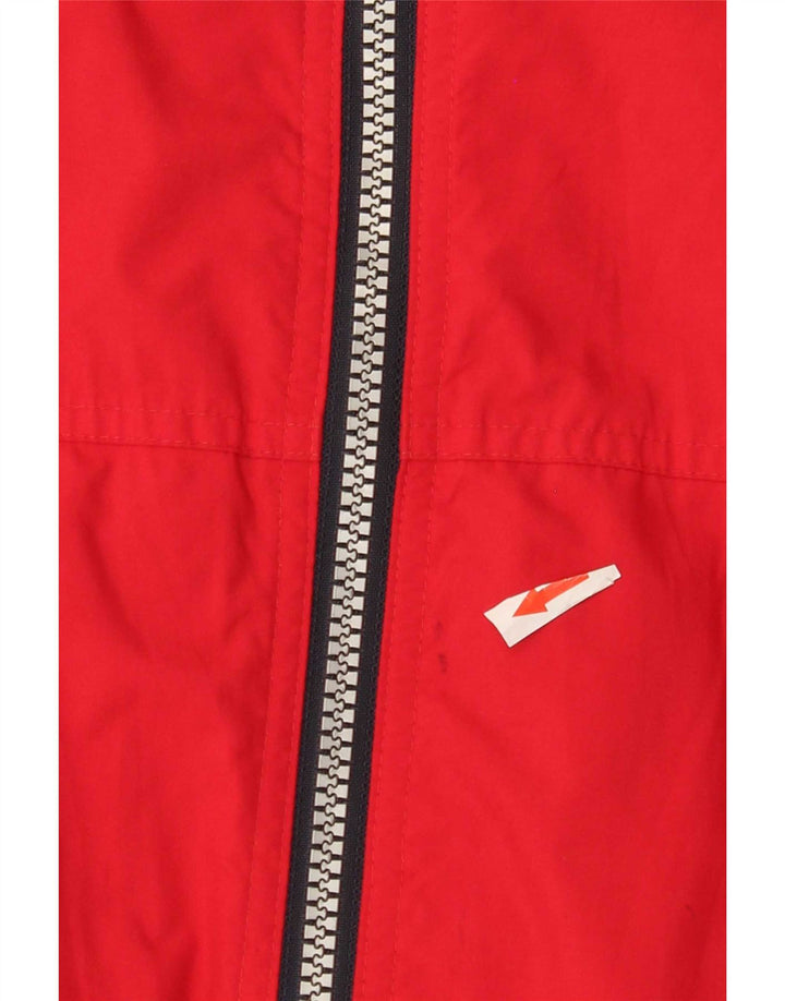 Gaastra Mens Windbreaker Jacket UK 38 Medium Red Nylon