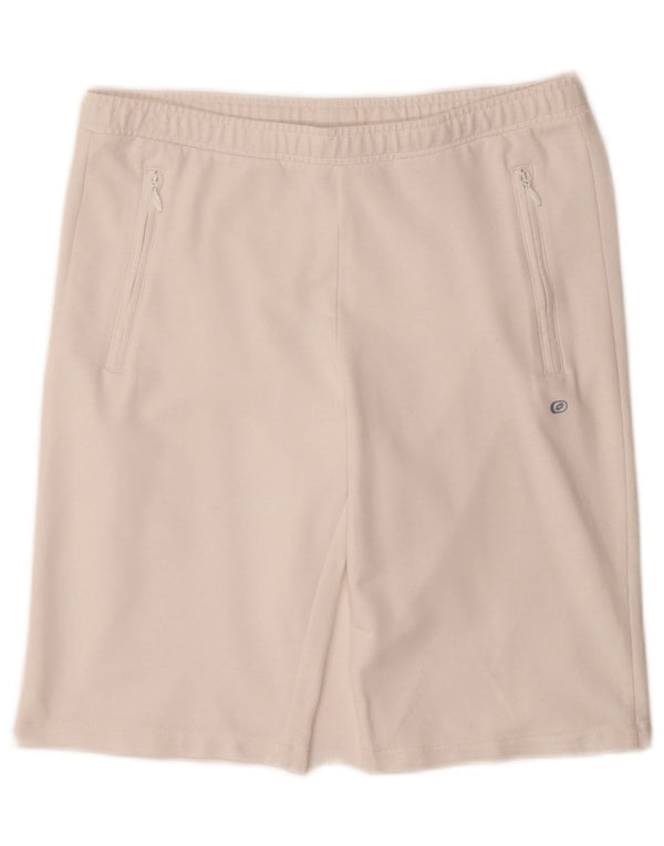 Lotto Dame Sports Shorts UK 12 Medium White Bomuld