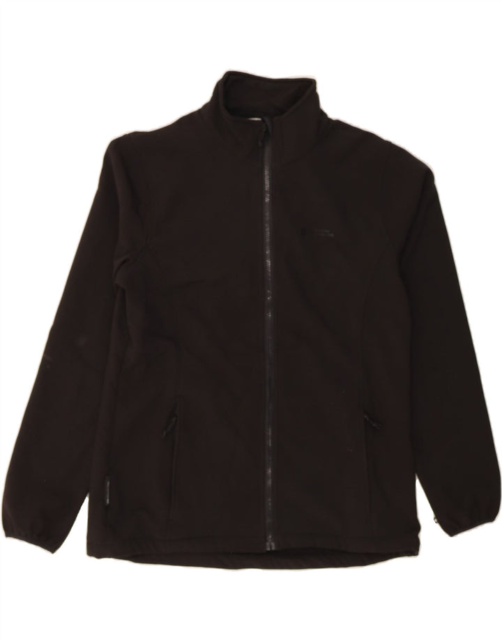 MOUNTAIN WAREHOUSE Womens Tracksuit Top Jacket UK 16 Large Black Polyester Vintage Mountain Warehouse and Second-Hand Mountain Warehouse from Messina Hembry 