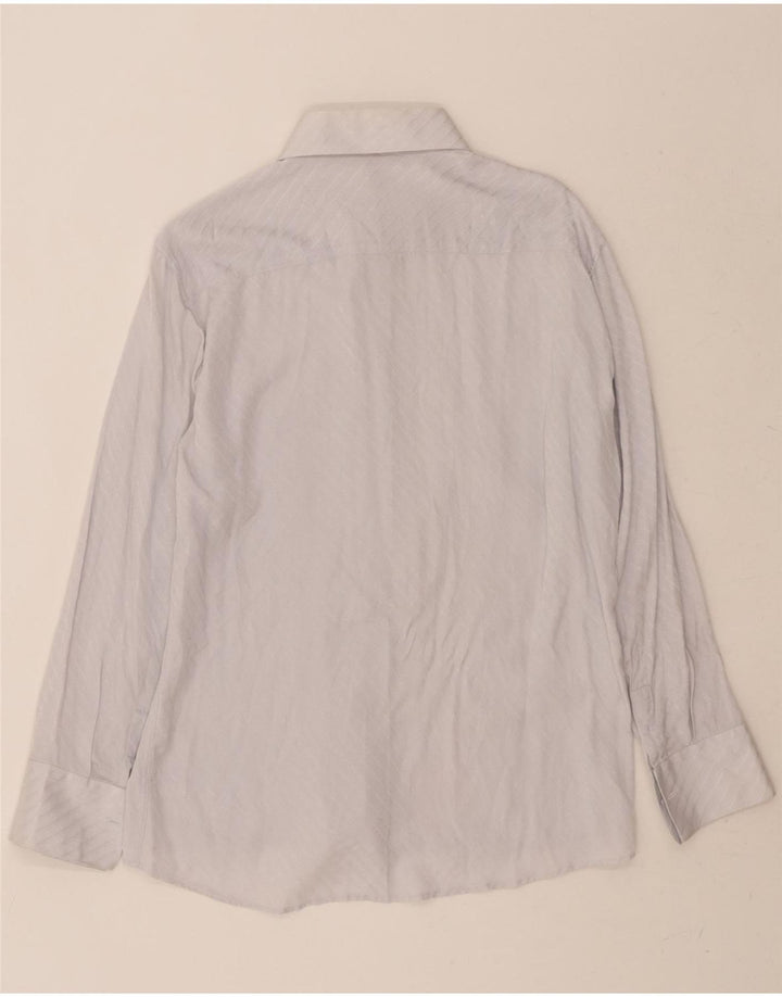 DANESI Mens Shirt Size 16 41 Large Blue Pinstripe Vintage Danesi and Second-Hand Danesi from Messina Hembry 