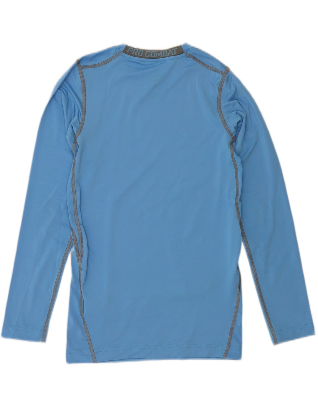 NIKE Boys Dri Fit Top Long Sleeve 13-14 Years XL Blue Polyester Vintage Nike and Second-Hand Nike from Messina Hembry 