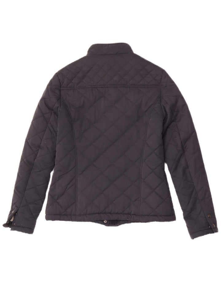 Fat Face Damen Steppjacke UK 8 Small Marineblau Polyester