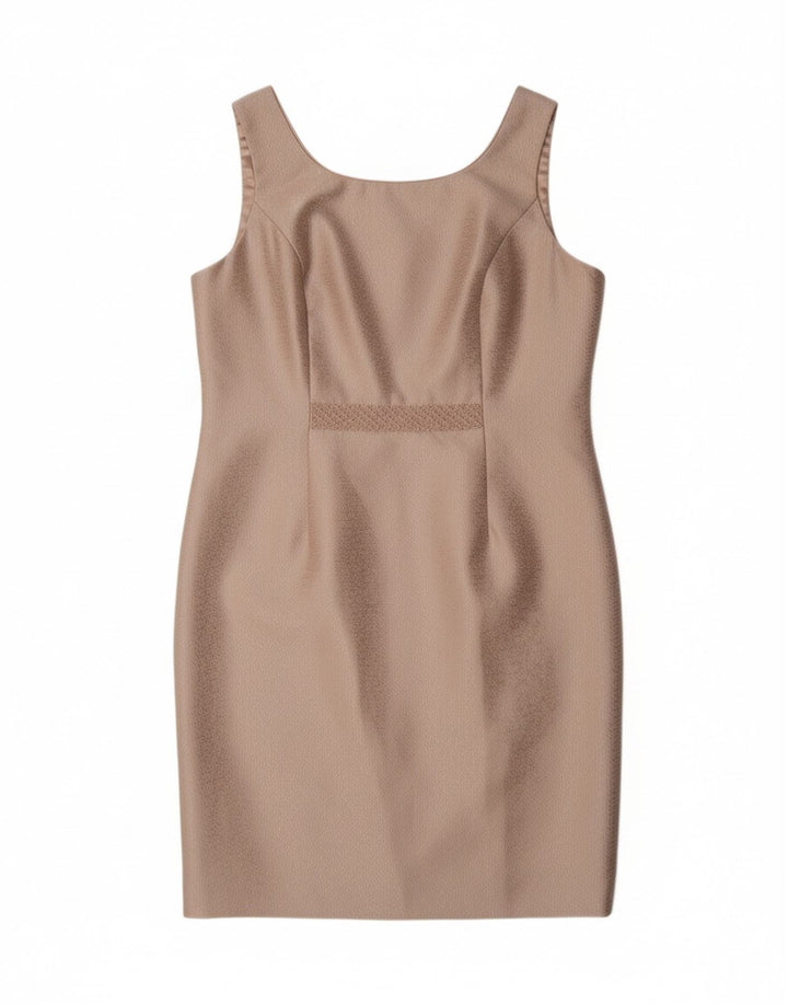JACQUES VERT Womens Sleeveless Sheath Dress UK 18 XL Pink Polyester Vintage Jacques Vert and Second-Hand Jacques Vert from Messina Hembry 