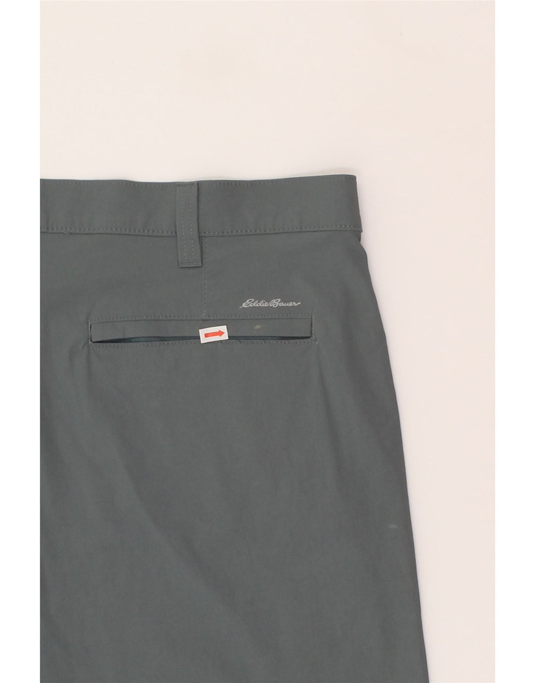 EDDIE BAUER Mens Chino Shorts W40 XL Grey Nylon Vintage Eddie Bauer and Second-Hand Eddie Bauer from Messina Hembry 