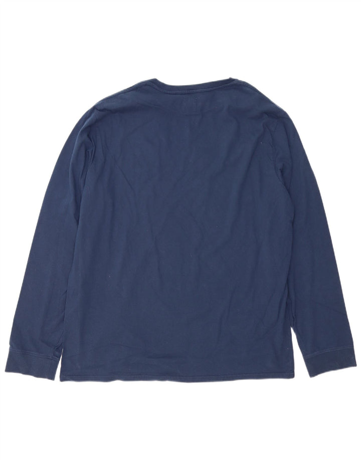 Levi's Mens Standard Top Long Sleeve XL Navy Blue Cotton