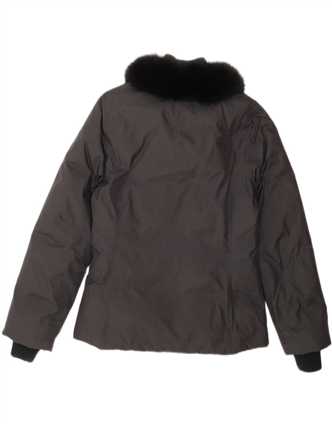 MARELLA Womens Padded Jacket UK 12 Medium Black Vintage Marella and Second-Hand Marella from Messina Hembry 