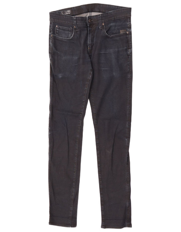 G-Star Mens Revend Slim Jeans W32 L34 sötétkék pamut