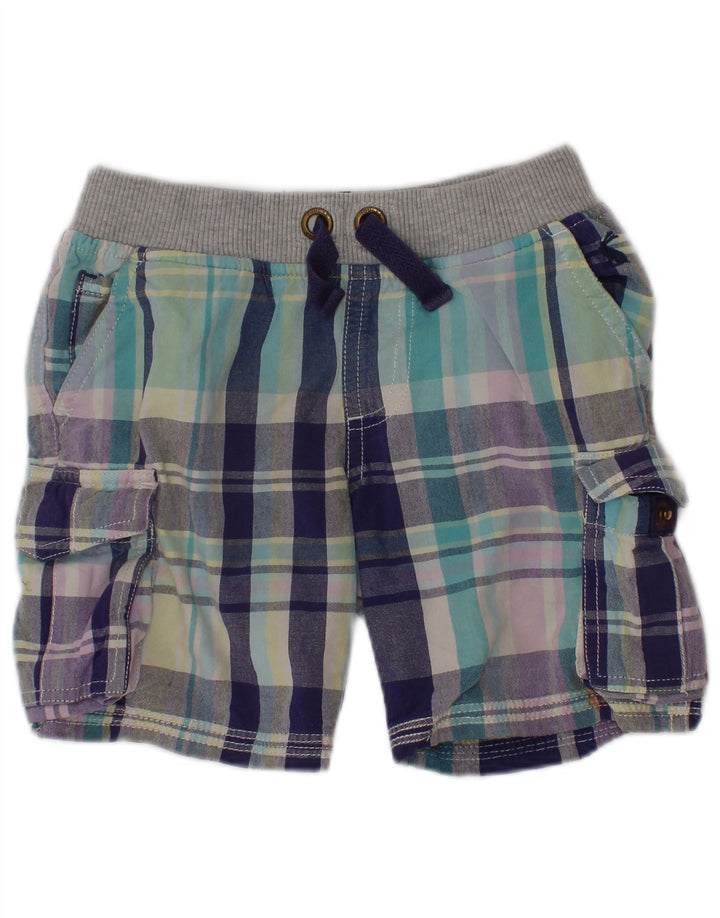 Joules Pige Cargo Shorts 2-3 år W20 Flerfarvet tern