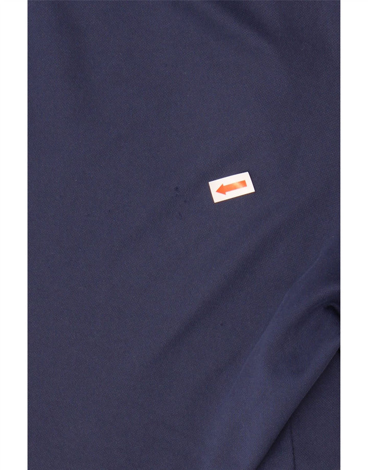 NIKE Mens Sport Shorts Large  Navy Blue Polyester