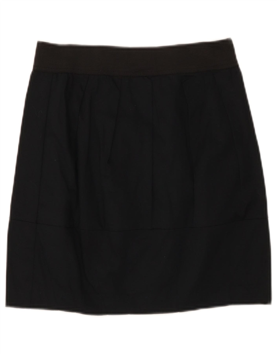 Dkny Womens Mini Skirt Medium W28 Black Cotton