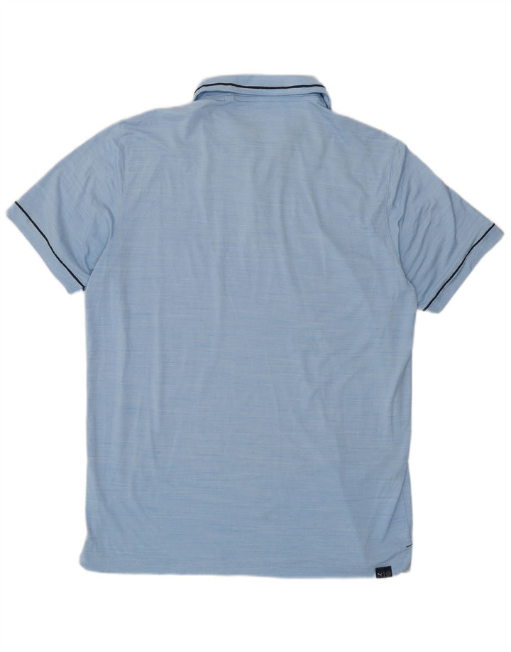Tricou polo PUMA pentru bărbați, albastru mediu