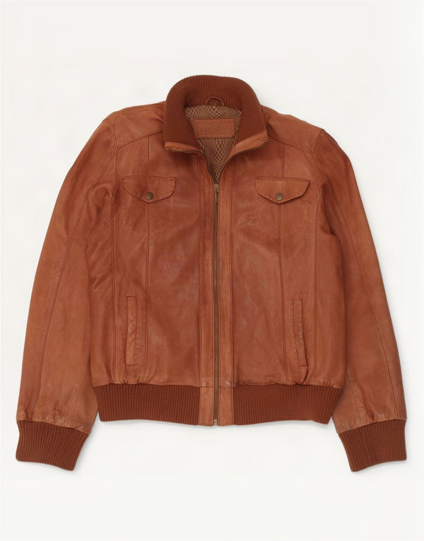 Giacca In Pelle Uomo Conbipel IT 50 Large Marrone