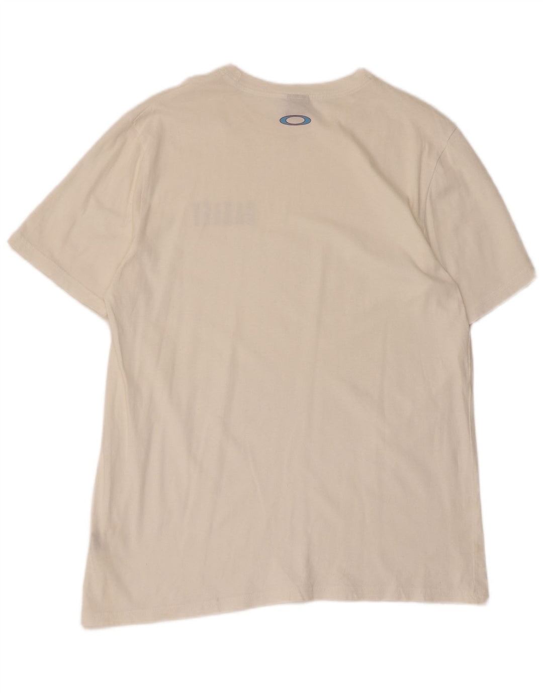 Oakley Mens Regular Fit T-Shirt Top Medium White