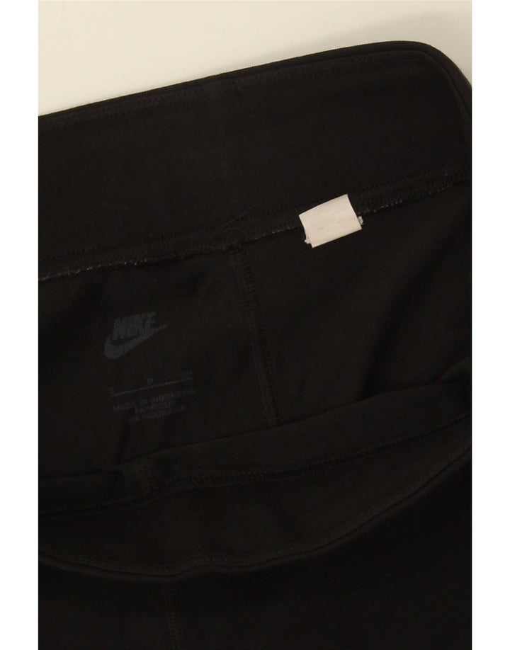 Nike Grafiske Leggings til kvinder UK 10 Lille Sort