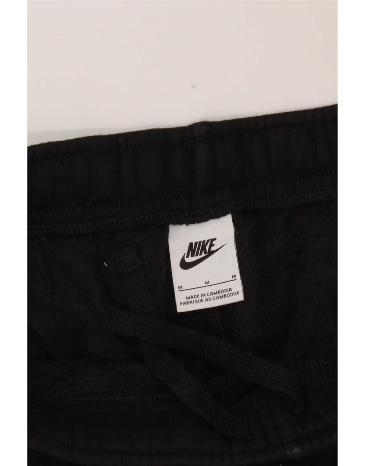 Męskie spodnie dresowe Nike, joggery, średnia czerń, bloki kolorów