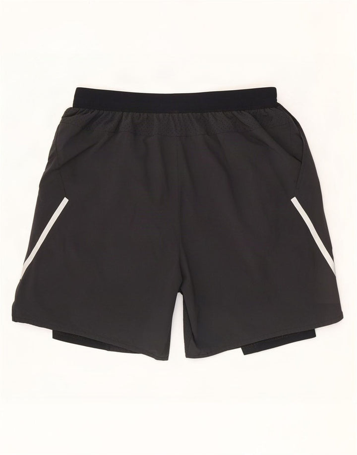 Nike Mens Dri Fit Sport Shorts Large Grey Colourblock Polyester