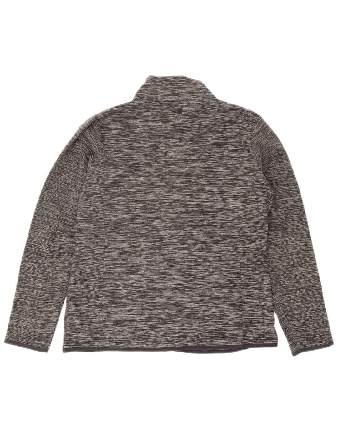 Mountain Warehouse Womens Fleece Jacket UK 14 Large Grey Flecked Polyester