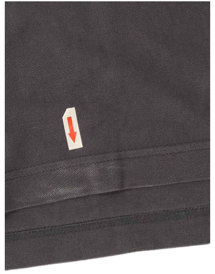 Kappa Mens Polo Shirt Large Grey Cotton