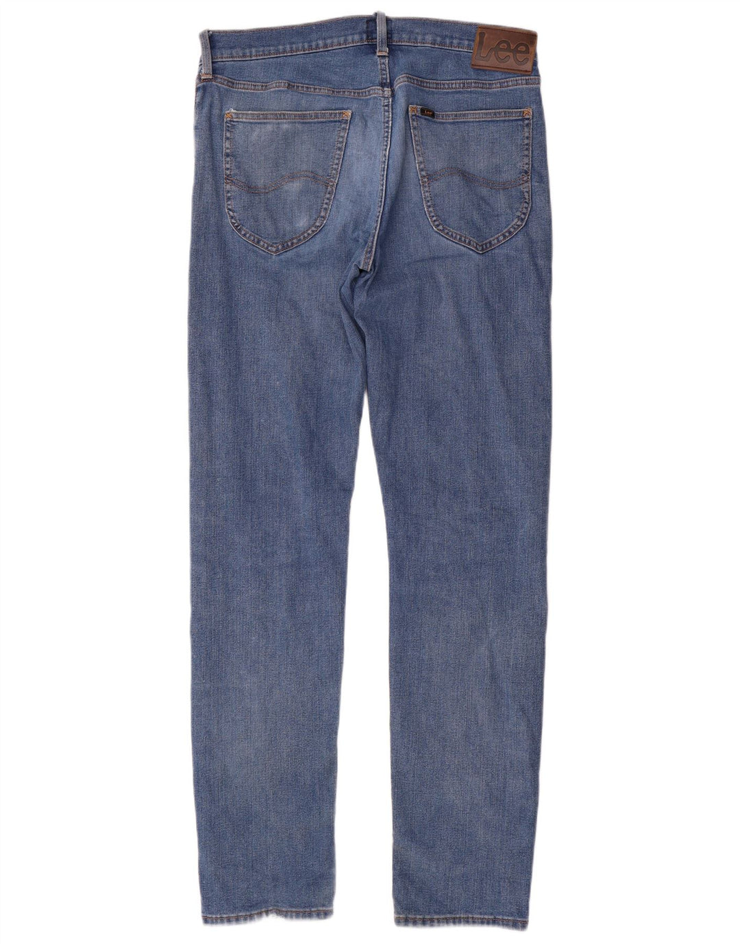 Męskie jeansy Lee Regular Straight W32 L34 Niebieskie bawełniane