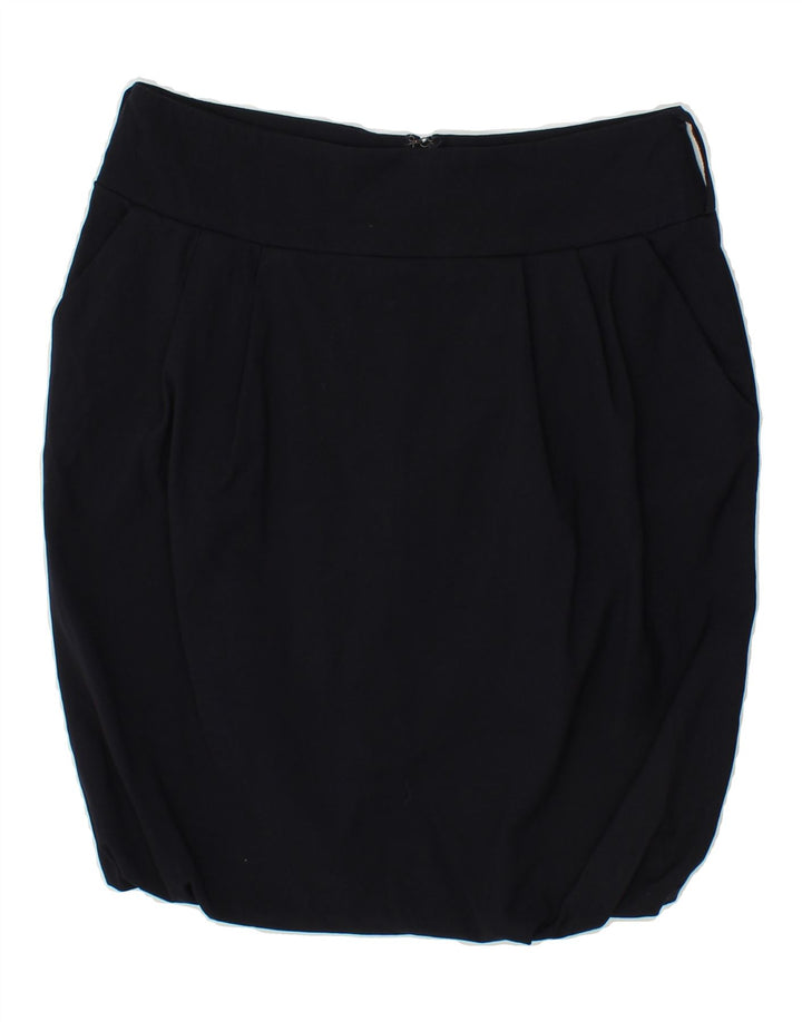 CERRUTI 1881 Womens Bubble Skirt IT 42 Medium W28  Navy Blue Vintage Cerruti 1881 and Second-Hand Cerruti 1881 from Messina Hembry 