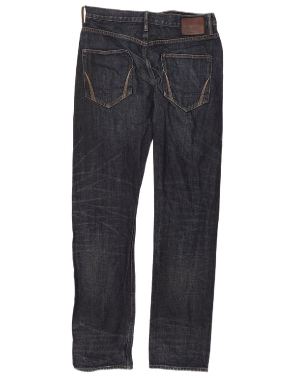 Blugi subțiri pentru bărbați All Saints L32 L33 Bumbac bleumarin