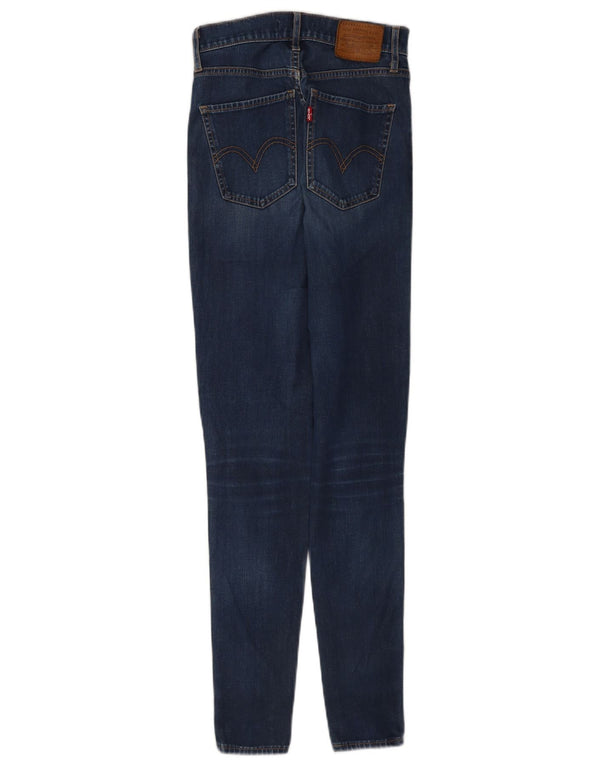 Женские джинсы суперскинни Levi's Mile High W25 L30, темно-синий, хлопок