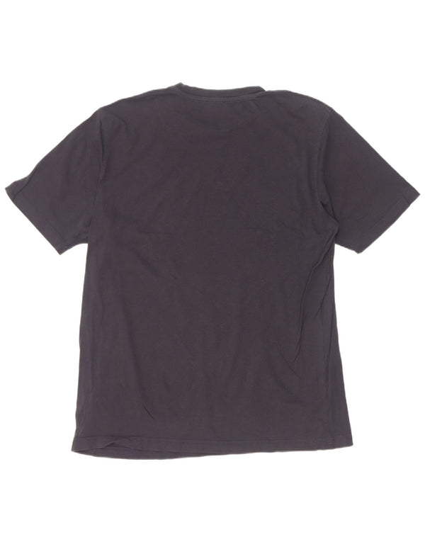 Diesel Herren T-Shirt Top Large Marineblau Baumwolle