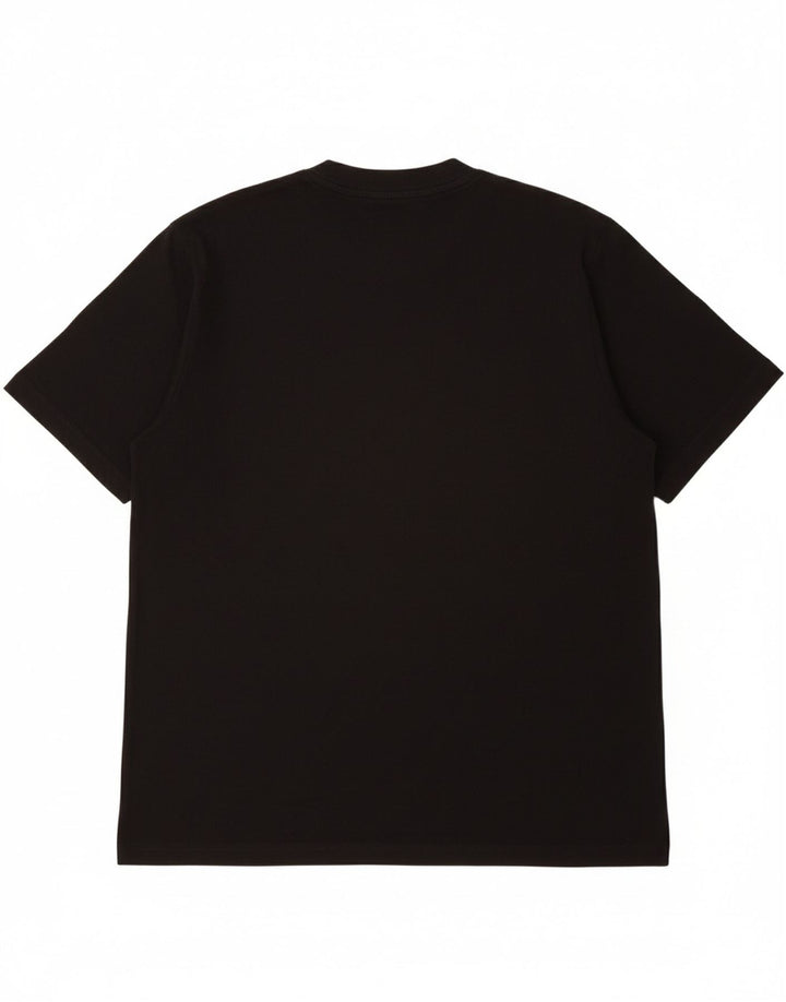 ADIDAS Mens T-Shirt Top Medium Black Vintage Adidas and Second-Hand Adidas from Messina Hembry 