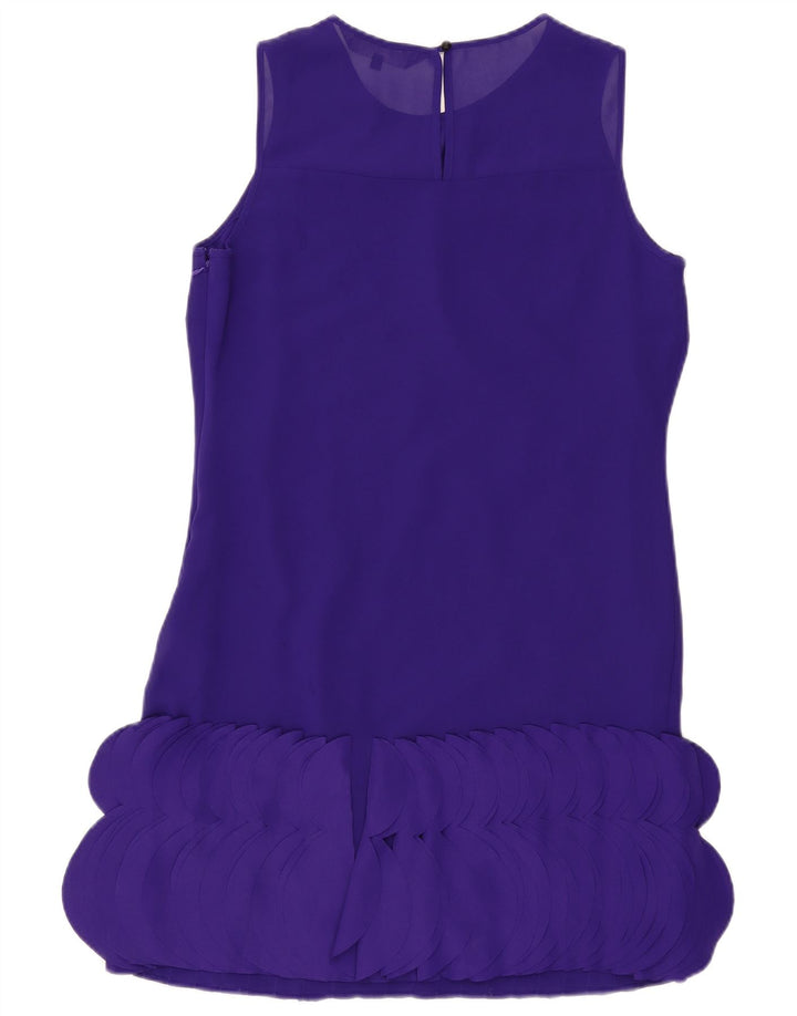 Principles Womens Sleeveless Regular Shift Dress UK 12 Medium Purple