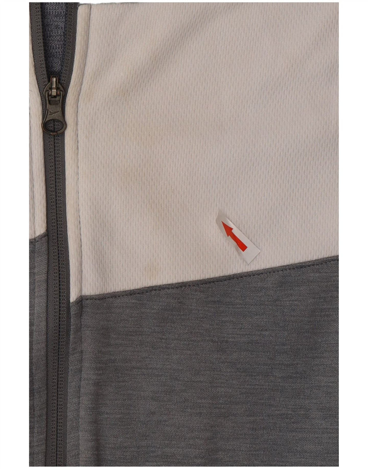 Giacca da tuta Nike Dri Fit Regular da uomo, colore grigio medio