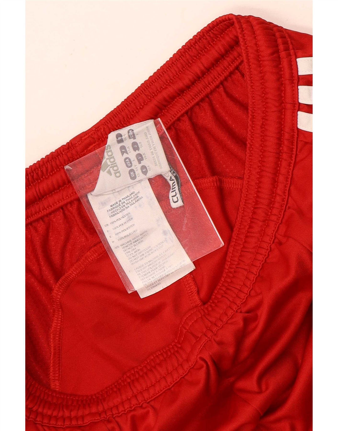 Adidas Boys Climacool Sportsshorts 13-14 År Rød Polyester