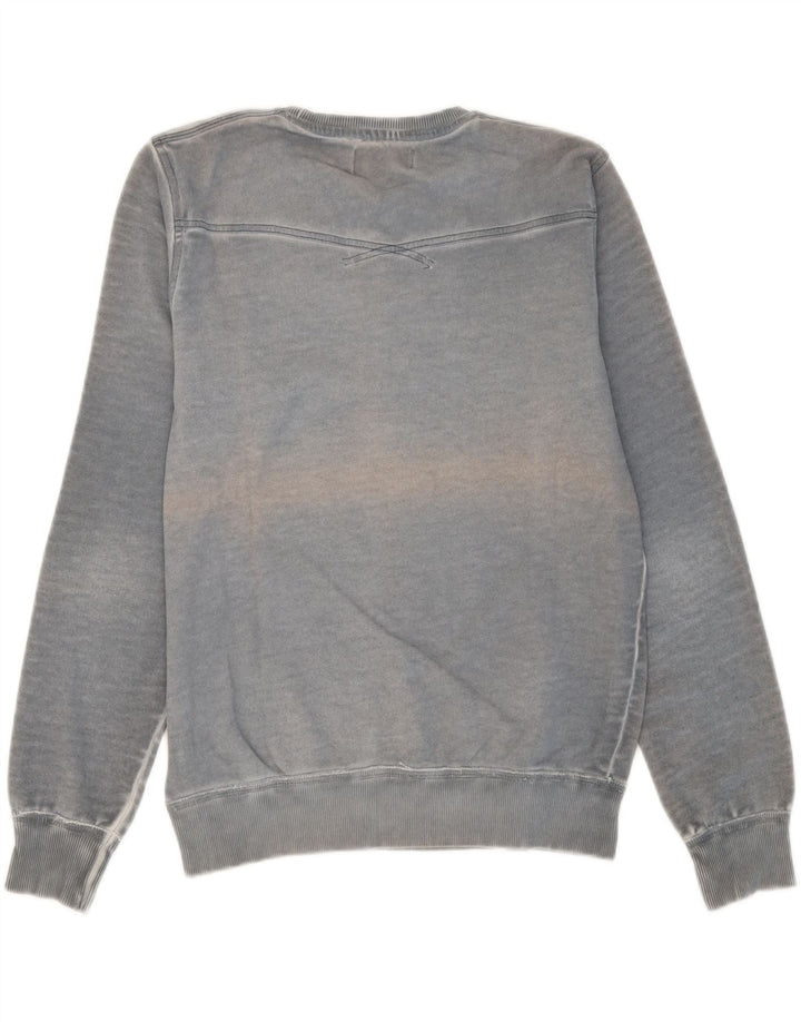 MARLBORO CLASSICS Womens Sweatshirt Jumper UK 16 Large Blue Vintage Marlboro Classics and Second-Hand Marlboro Classics from Messina Hembry 