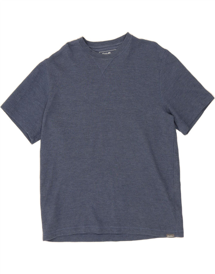 EDDIE BAUER Mens T-Shirt Top Large Blue Cotton Vintage Eddie Bauer and Second-Hand Eddie Bauer from Messina Hembry 